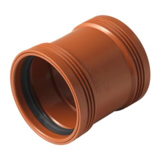 Dobbeltmuffe 160 mm (PP kloak)
