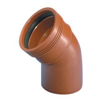 Wavin bøjning 110 mm 45° (PP kloak)