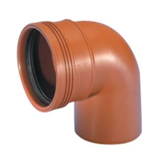 Wavin bøjning 110 mm 88° (PP kloak)