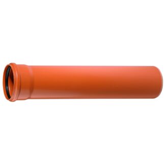 Kloakrør PVC 110 mm SN4, 0,5 m