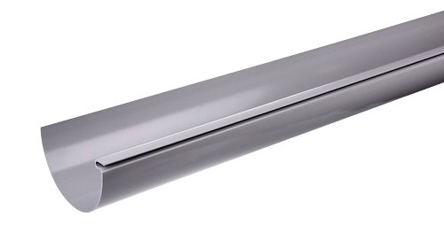 Plastmo tagrende, nr. 10, 6 meter, grå