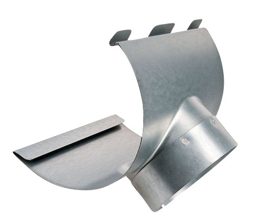 Plastmo stål plus tudstykke nr. 11. 90 mm