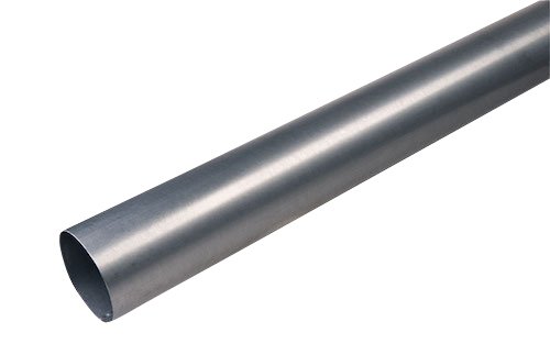 Plastmo stål plus nedløbsrør 75 mm. 3 meter
