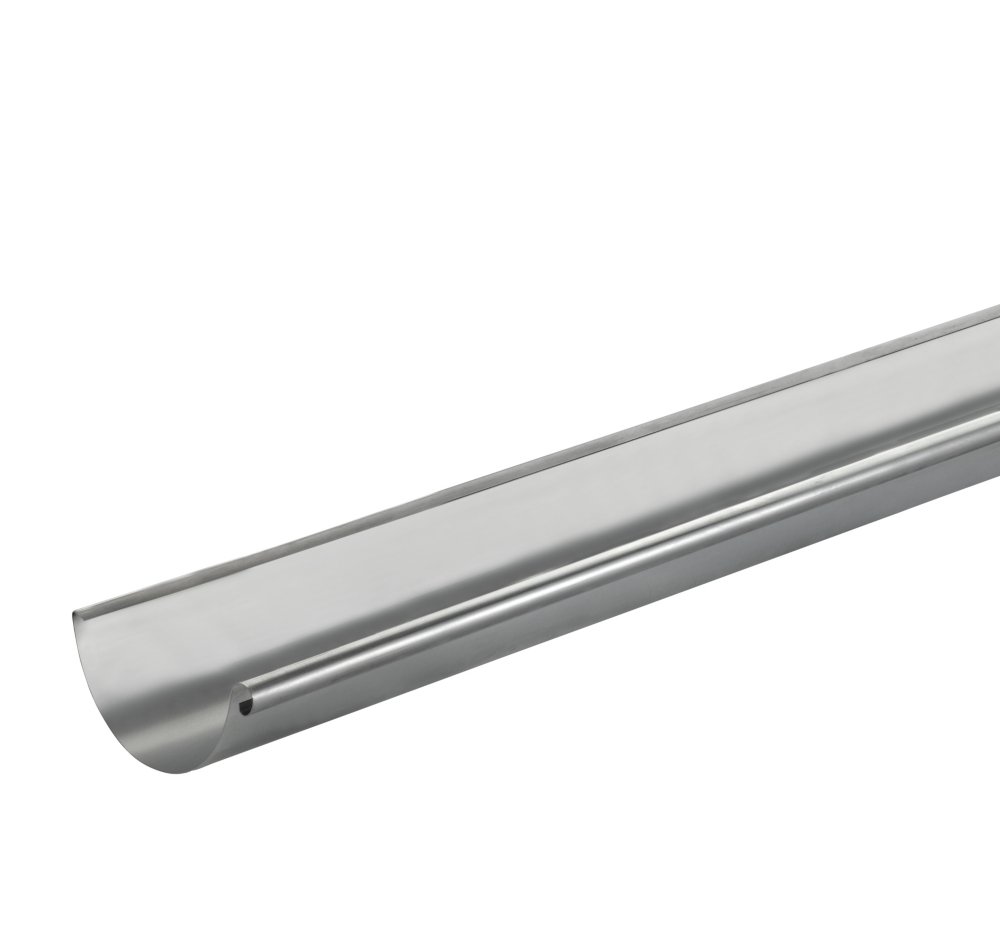 VM Zinc tagrende 0,7x280 mm 1/2-rund. Lgd. a 3 mtr. Valsblank