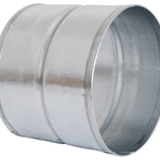 Muffe Ø125 mm til spirorør, Safe Edge