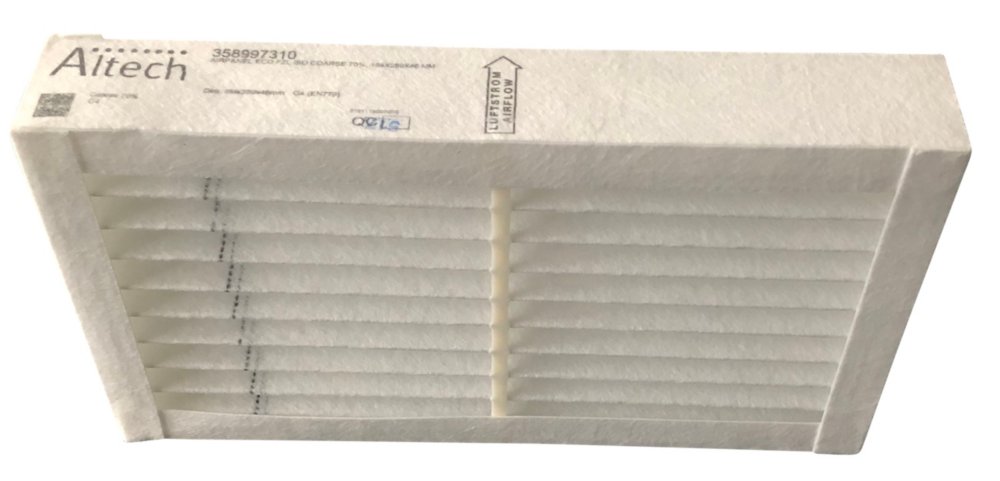 Kassettefilter G4 164 x 289 x 46 mm til Danfoss Air W1