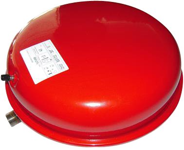 Kierulff Suprex DX trykekspansionsbeholder med fast membran. Ø325 mm. 12 ltr
