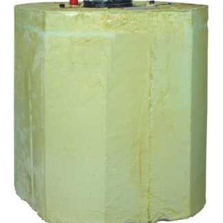 Metro Therm Type 5171 vandvarmer, model 95. Til centralvarme, isoleret uden kappe. 95 ltr. rør op