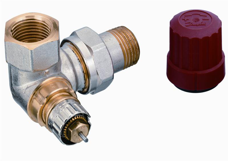 Danfoss RA-N radiatorventil 10, 3/8'' højremonteret sideløb, 013G0231