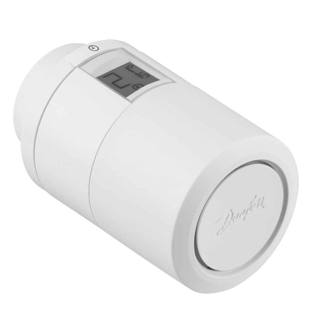 Danfoss Eco Bluetooth elektronisk radiatortermostat. RA, M30 ventiltilslutning. Inkl. batteri. Standardemballage
